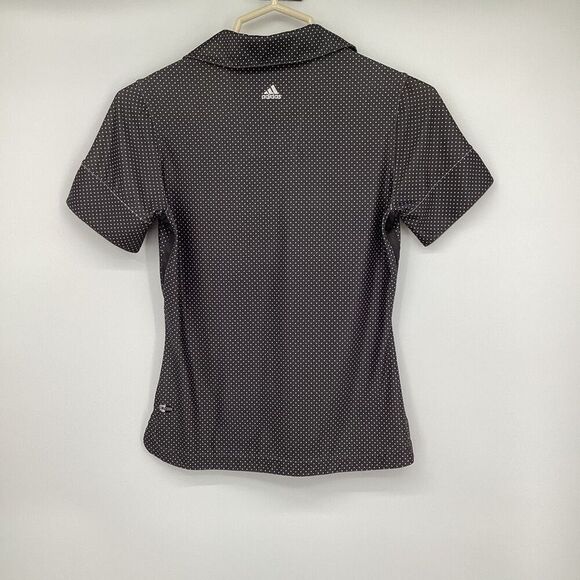 Ladies‎ Adidas Climacool Short Sleeved Performance Polo - XS Gray/white - Picture 3 of 9
